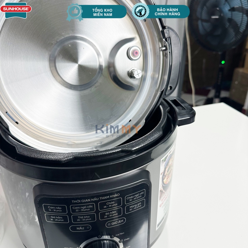 Nồi cơm áp suất đa năng 5L Sunhouse SHD1551 - 900W